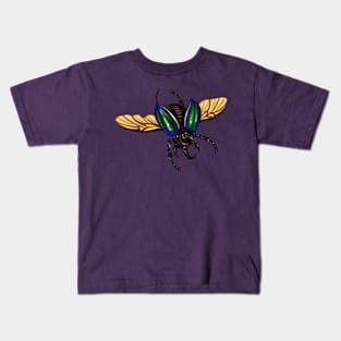 Rhinoceros Beetle Kids T-Shirt